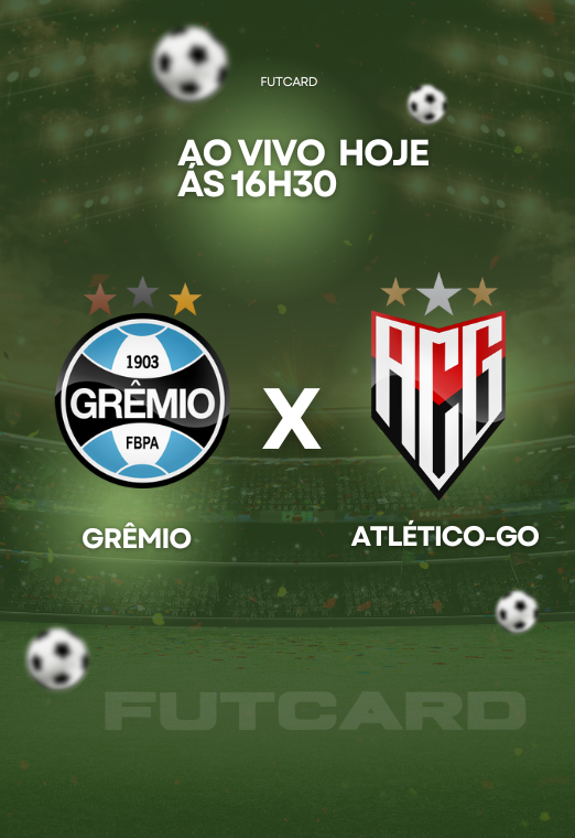 GRÊMIO X ATLÉTICO-GO AO VIVO 26/10