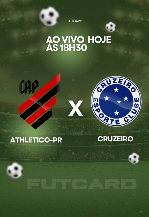 ATHLETICO-PR X CRUZEIRO AO VIVO 26/10