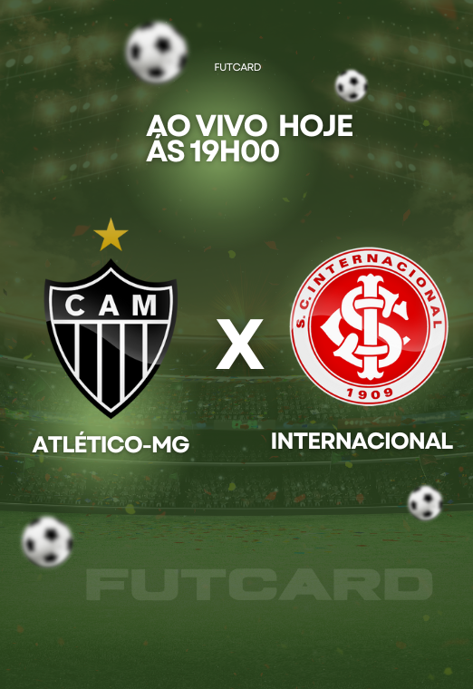 ATLÉTICO-MG X INTERNACIONAL AO VIVO 26/10